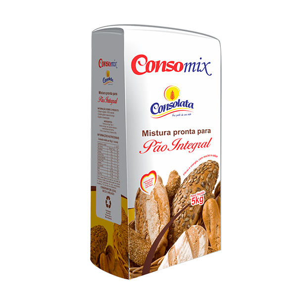 Consomix Mistura pronta para pão integral 5kg