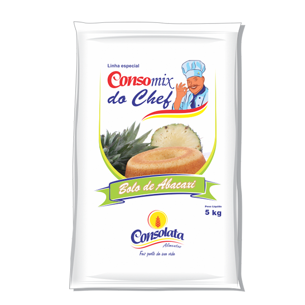 Consomix do chef bolo de abacaxi 5kg