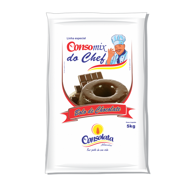 Consomix do chef bolo de chocolate 5kg