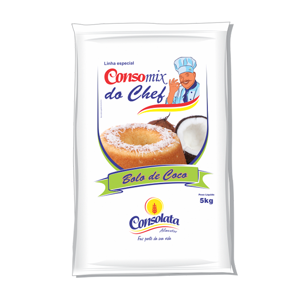 Consomix do chef bolo de coco 5kg